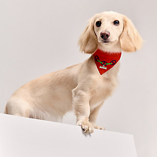 Maillons dog bandana, S | Hermès USA